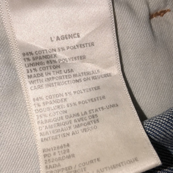 L’Agence 31 high rise Sada cropped denim jeans - Picture 8 of 16